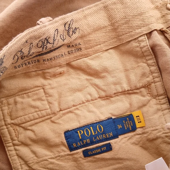 Polo Ralph Lauren Maritime Linen Blend Shorts